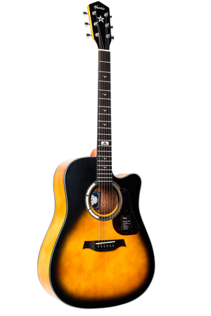 Gitara akustyczna Mantic GT-10DC SB.png