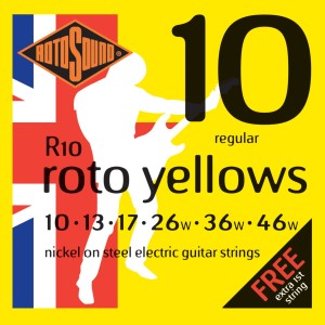 Rotosound R10 struny do gitary elektrycznej