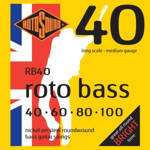 Rotosound RB40 Roto Bass 40-100 struny do basu