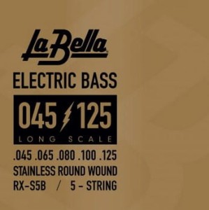 LaBella RX-S5B 45-125 struny do gitary basowej 5 strunowej