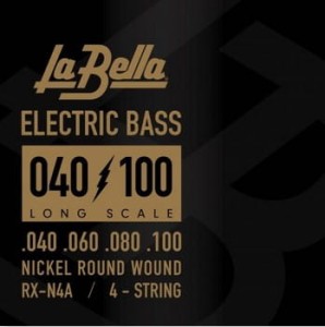 LaBella RX-N4A 40-100  struny do gitary basowej
