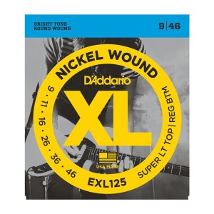 D'Addario EXL125 struny 009-046