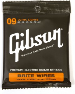 Gibson Brite Wires 9 Ultra Lights Medium