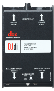 DBX DJDi dibox pasywny stereo