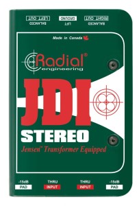 Radial JDI DiBox stereo pasywny