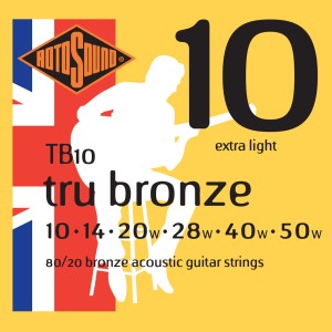 Rotosound Tru Bronze TB10
