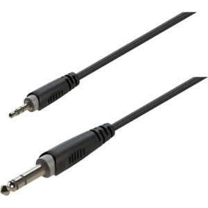 Kabel audio RACC280L6 Jack 3,5mm-Jack 6,3mm