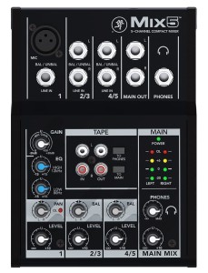 MACKIE MIX 5  mikser audio