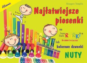 Absonic Najłatwiejsze piosenki na Bum Bum Rurki lub kolorowe dzwonki - NUTY