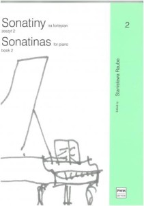 PWM Sonatiny na fortepian z2 Stanisława Raube