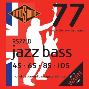 Rotosound RS77LD Jazz Bass monel flatwound 45-105