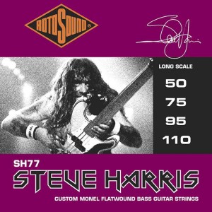 Rotosound SH77 Steve Harris monel flatwound 50-110