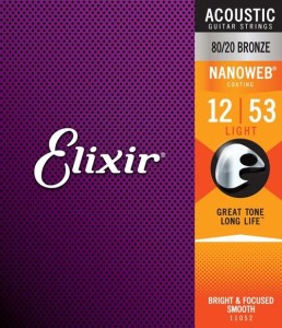 Elixir NanoWeb 80/20 Bronze 11052 Light 12-53
