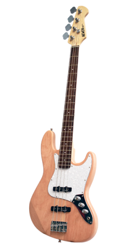 Newen Jazz Bass Natural Wood gitara basowa 1.png