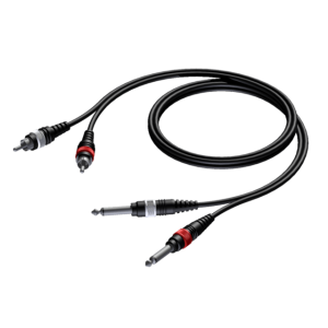 ProCab CAB631/1.5  2 x Jack 2 x RCA