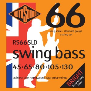 Rotosound Swing Bass RS665LD 45-130 struny do basu 5
