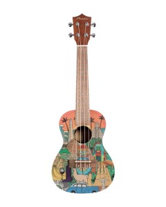 Bamboo BU-23S Latin ukulele koncertowe