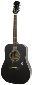 Epiphone DR-100 Songmaker Square Shoulder EB Ebony