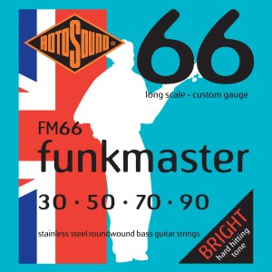 Rotosound Funkmaster FM66 30-90 struny do basu