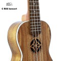 Ukulele koncertowe wykonane z litego koa z ozdobną rozetą C-ROS APC 1.jpg
