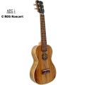 Ukulele koncertowe wykonane z litego koa z ozdobną rozetą C-ROS APC 2.jpg