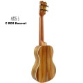 Ukulele koncertowe wykonane z litego koa z ozdobną rozetą C-ROS APC 3.jpg