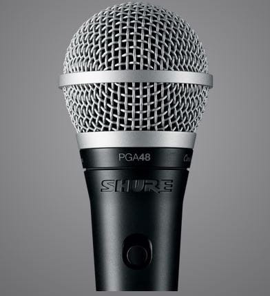 SHURE PGA48XLR-E mikrofon z kablem 1.JPG