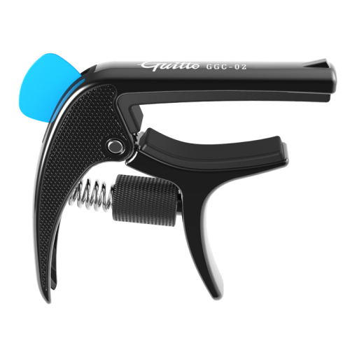 GGC02 BK - kapodaster do gitary akustycznej elektrycznej czarny.png