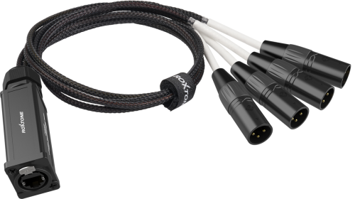 Konwerter adapter DMX męski na RJ45 żeński Roxtone PS4M 1.png