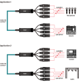 Konwerter adapter DMX żeński na RJ45 żeński Roxtone PS4F 2.png