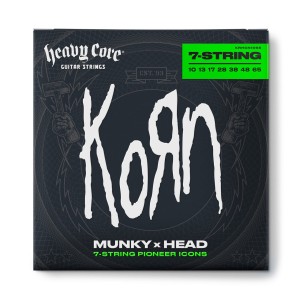 HEAVY CORE KORN GUITAR STRINGS KRHCN10657  7 strings