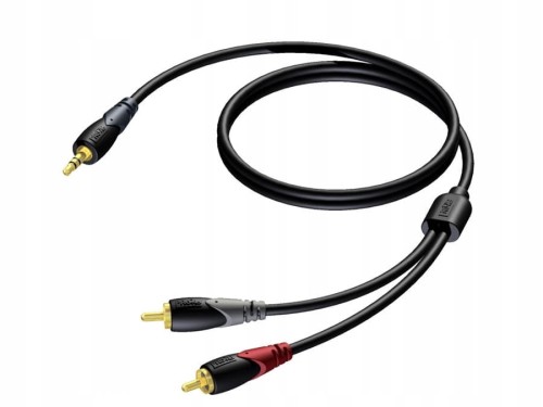 ProCab CLA711 1,5 kabel 2xRCA - Jack 3,5mm, 1,5m.jpg