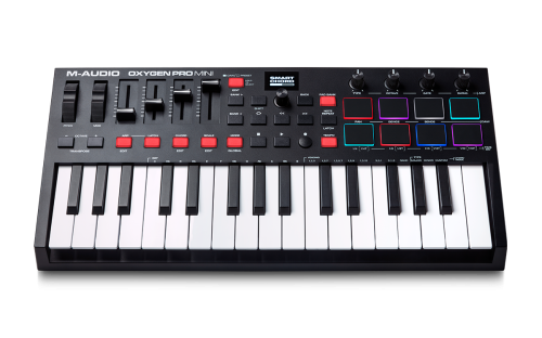 M-Audio Oxygen Pro Mini klawiatura sterująca 1.png