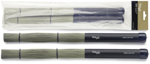 Stagg Miotełka perkusyjna SBRU35-RS.jpg