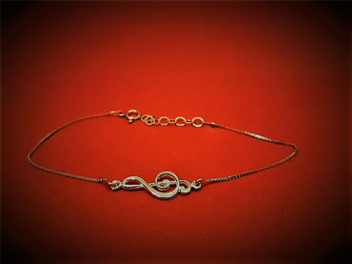 Zebra Bransoletka klucz wiolinowy B070.jpg