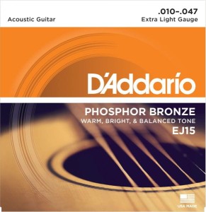 D'Addario EJ15 10-47 Phosphor bronze